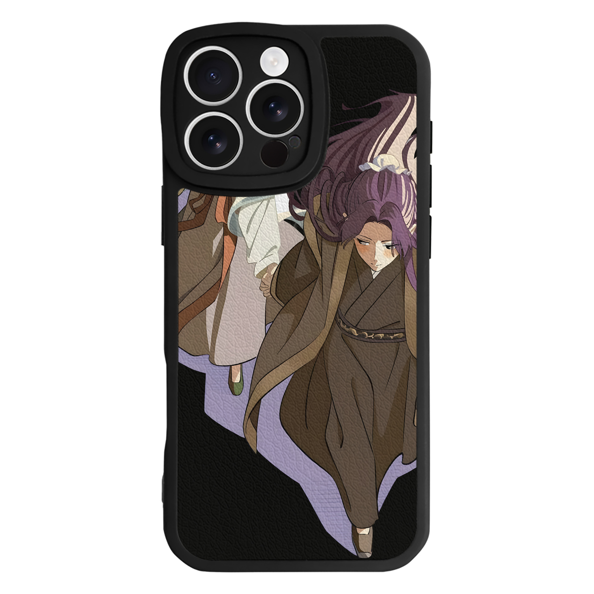 （画像用） 薬屋のひとりごと The Apothecary Diaries 【iPhone 16シリーズ対応】シリコンスマホケース（レザー調） 材質：シリコン
